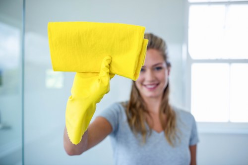 Fresh and hygienic bedroom mattress after cleaning
